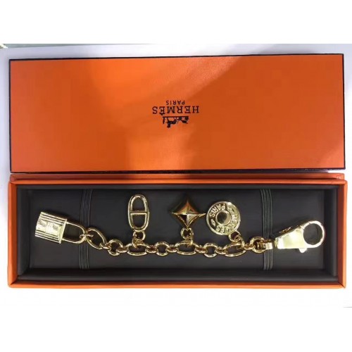 Hermès Gold-Tone Breloque Olga Bag Charm