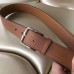 Hermes Etriviere 40 Belt In Brown Epsom Leather