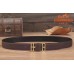 Hermes Chocolate Cape Cod 32 Reversible Belt