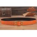 Hermes Orange Cape Cod 32 Reversible Belt