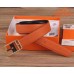 Hermes Orange Cape Cod 32 Reversible Belt