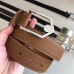 Hermes Brown Licol 40 MM Reversible Leather Belt