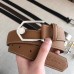 Hermes Brown Licol 40 MM Reversible Leather Belt