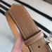 Hermes Brown Licol 40 MM Reversible Leather Belt