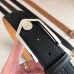 Hermes Black Licol 40 MM Reversible Leather Belt