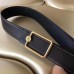 Hermes Oscar Buckle 40 MM Belt Black Reversible Leather