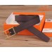 Hermes Quentin 32 MM Chocolate Reversible Belt