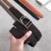 Hermes Etrier Buckle Belt &amp; Chocolate Clemence 32 MM Strap