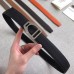 Hermes Etrier Buckle Belt &amp; Black Clemence 32 MM Strap