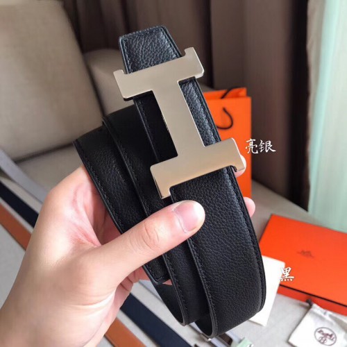 Hermes Constance H Reversible Belt