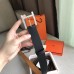 Hermes James 35MM Belt In Black Box Calfskin