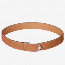 Hermes Brown Licol 40 MM Reversible Leather Belt Hermes Brown Licol 40 MM Reversible Leather Belt