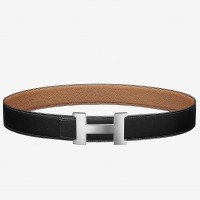 Hermes Constance Belt Buckle & Brown Clemence 38 MM Strap Hermes Constance Belt Buckle & Brown Clemence 38 MM Strap