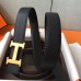 Hermes H Belt Buckle &amp; Black Epsom 32 MM Strap