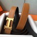 Hermes H Belt Buckle &amp; Brown Epsom 32 MM Strap