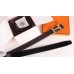 Hermes H Belt Buckle &amp; Chocolate Clemence 32 MM Strap