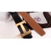 Hermes H Belt Buckle &amp; Brown Clemence 32 MM Strap