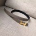 Hermes Mini Constance Belt Buckle &amp; Taupe Epsom 24 MM Strap