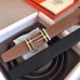 Hermes H Au Carre Belt Buckle &amp; Brown 32mm Strap