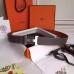 Hermes Grey Epsom Kits Belt Constance Buckle