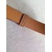 Hermes Brown Epsom Kelly Belt With Palladium Hardware