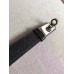 Hermes Black Epsom Kelly Belt With Palladium Hardware