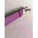 Hermes Cyclamen Epsom Kelly Belt With Palladium Hardware