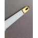 Hermes White Epsom Kelly Belt With Gold Hardware