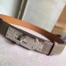 Hermes Etoupe Epsom Kelly Belt With Palladium Hardware Hermes Etoupe Epsom Kelly Belt With Palladium Hardware