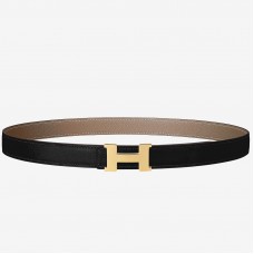 Hermes Mini Constance Belt Buckle & Taupe Epsom 24 MM Strap Hermes Mini Constance Belt Buckle & Taupe Epsom 24 MM Strap