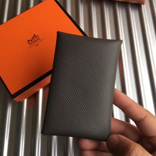 HERMES CALVI card Holder, Luxury, Accessories on Carousell