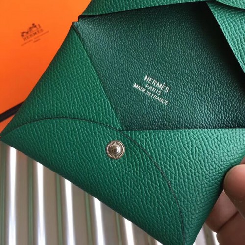 hermes calvi green