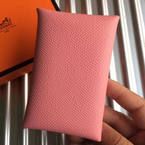 Epsom Leather Calvi Cardholder DIY Kit | DIY Wallet Kit - POPSEWING Pink