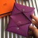 Hermes Anemone Epsom Calvi Card Holder