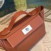 Hermes 24/24 29 Bag In Brown Clemence Calfskin