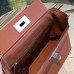 Hermes 24/24 29 Bag In Brown Clemence Calfskin