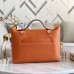 Hermes 24/24 29 Bag In Orange Clemence Calfskin