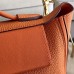 Hermes 24/24 29 Bag In Orange Clemence Calfskin