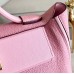 Hermes 24/24 29 Bag In Pink Clemence Calfskin