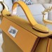 Hermes 24/24 29 Bag In Curry Clemence Calfskin