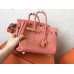 Hermes Crevette Clemence Birkin 25cm Handmade Bag