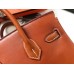 Hermes Gold Swift Birkin 25cm Handmade Bag