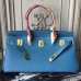 Hermes Blue JPG Birkin 42cm Shoulder Bag