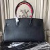 Hermes Black JPG Birkin 42cm Shoulder Bag