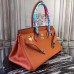Hermes Orange JPG Birkin 42cm Shoulder Bag