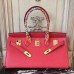Hermes Red JPG Birkin 42cm Shoulder Bag