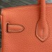 Hermes Birkin 30cm 35cm Bag In Crevette Clemence Leather