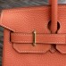 Hermes Birkin 30cm 35cm Bag In Crevette Clemence Leather