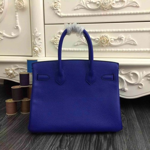 Hermes #Birkin 25cm Bleu Electrique - Lilac Blue London