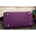 Hermes Birkin 30cm 35cm Bag In Purple Clemence Leather